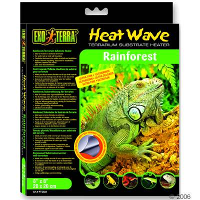 Hagen Exo Terra Terrarium substraatverwarming Rainforest 12 Watt, 27,9 x 43,2 cm