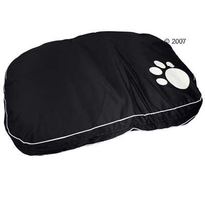 hondenkussen cozy white paw     l 100 x b 67 x h 9 cm