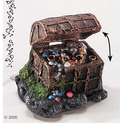 Aquariumdecoratie Schatkist L 13 x B 10 x H 11 cm