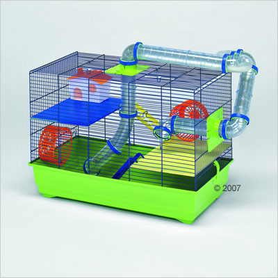 Hamsterkooi Jerry onderbak groen