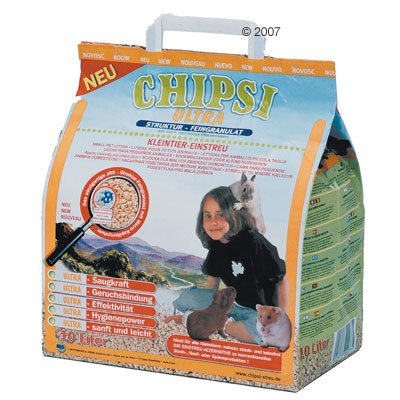 chipsi ultra huisdierstrooi     10 liter (4,5 kg)