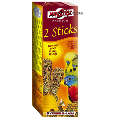 prestige premium sticks voor parkieten      2 stuks bosvruchten