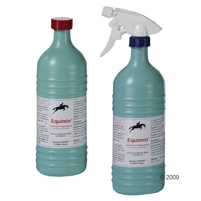 stassek equimin natuurlijke vliegenbescherming voor paarden     750 ml