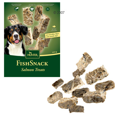 hunter fish snack salmon treat     100 g