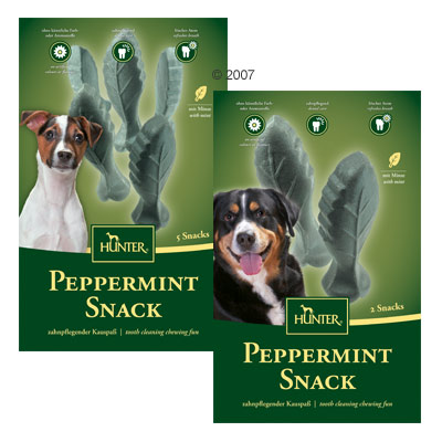 hunter peppermint snack     maat m (2 stuks)