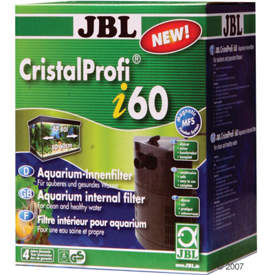 jbl cristalprofi binnenfilter     i100 tot 160 l