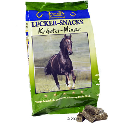 happy horse lekker snack kruiden pepermunt     1 kg