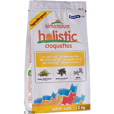 almo nature holistic kip & rijst     12 kg