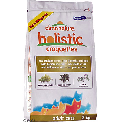 almo nature holistic kalkoen & rijst     2 kg