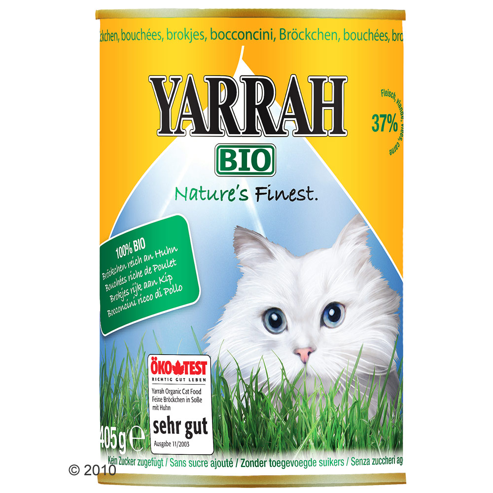 Yarrah bio brokjes 6 x 405 g     kip en rund van kantoor artikelen tip.
