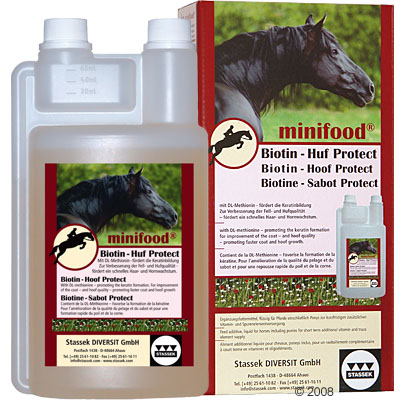minifood biotin   hoef protect     1000 ml