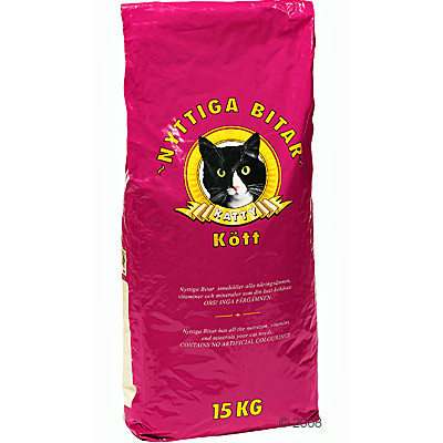 Bozita katty kattenvoer met vlees     15 kg van kantoor artikelen tip.