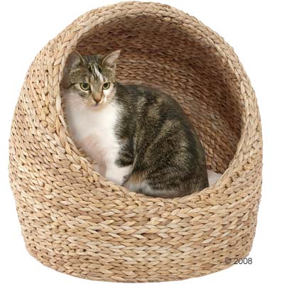 banana leaf kattenhol     ca. l 49 x b 49 x h 52 cm