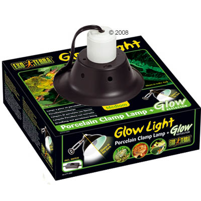 Hagen Exo Terra Glow Light Porselein Klemlamp Ø ca. 21 cm Medium