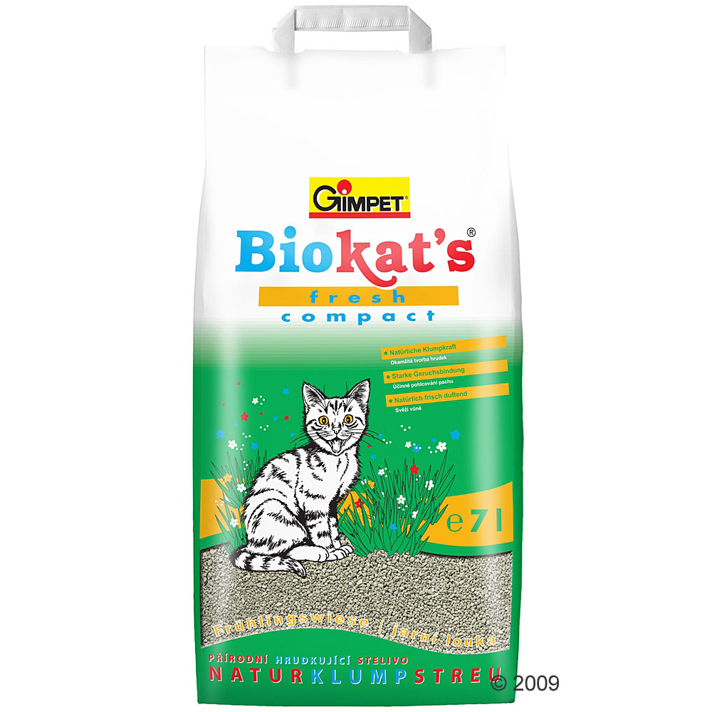 biokats compact fresh     multipack 3 x 7 l