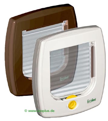 ferplast kattenluik swing 3 basic      bruin