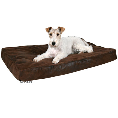 trixie hondenkussen cheyenne bruin     l 90 x b 65 x h 12 cm