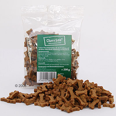 chewies botjes kauwsnacks     4 x 200 g pens smaak