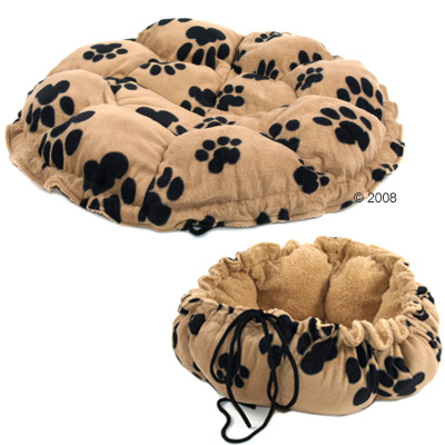 kattenbed branca twee in een     Ã˜ 83 cm plat neergelegd