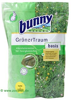 bunny groene droom basis konijnenvoer      1,5 kg