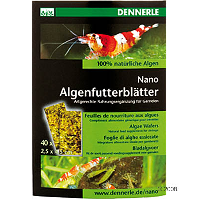dennerle nano algenvoerbladeren     40 stuk