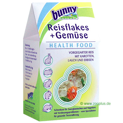 bunny rijstflakes   groenten      100 g