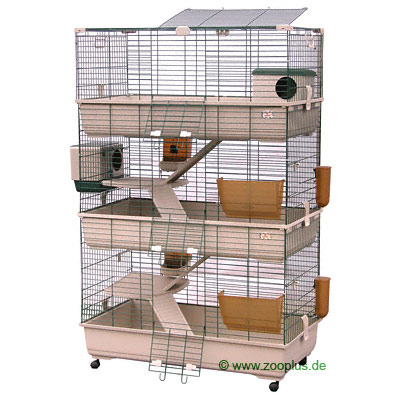 Konijnenkooi Tommy 102 T3 onderbak beige