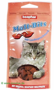beaphar mout bits, 144 stuk, 35 g       zalmsmaak