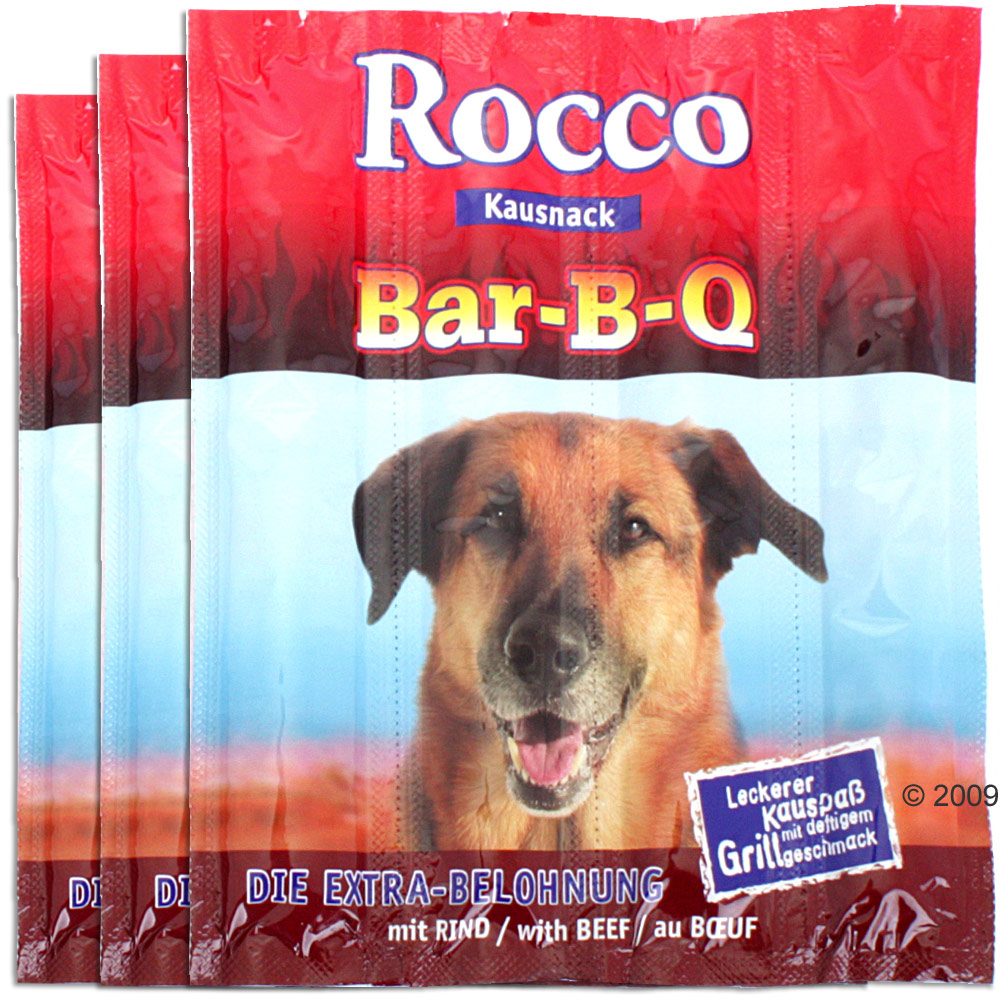 rocco bar b q sticks 3 x 4 stuks     rund