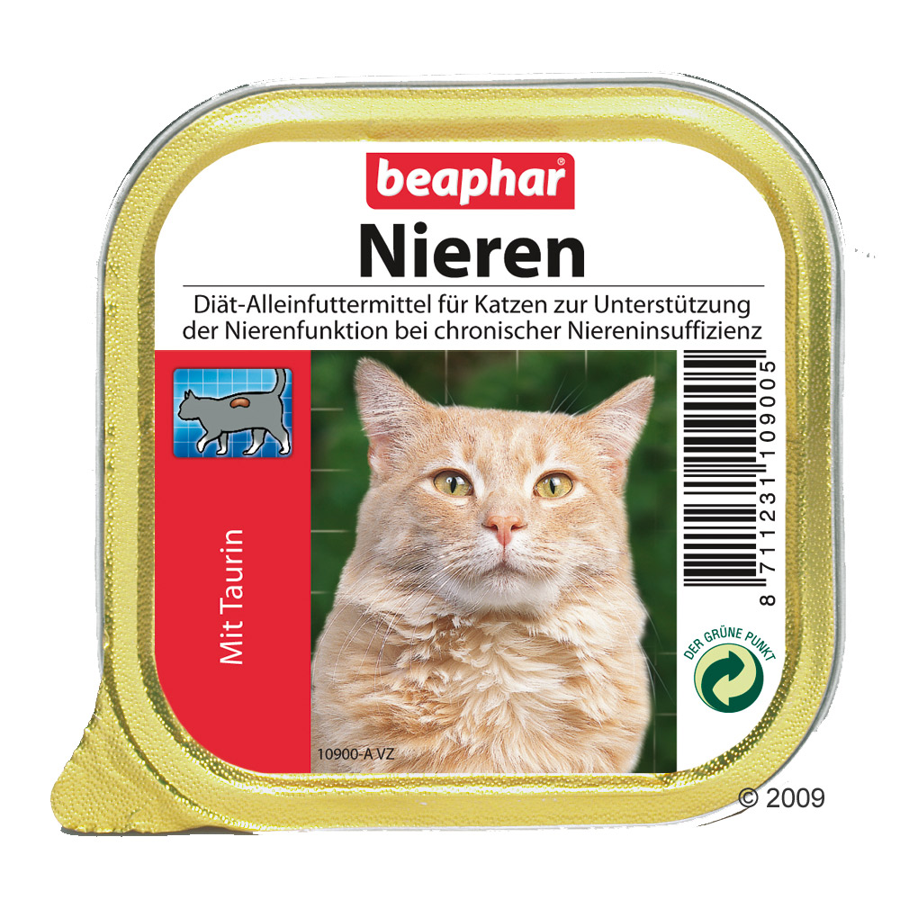 beaphar nieren dieet   taurine 6 x 100 g      6 x 100 g