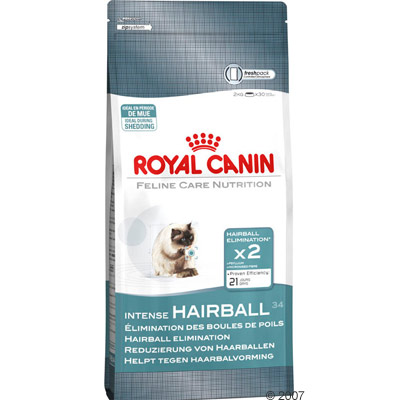 royal canin intense hairball 34      10 kg