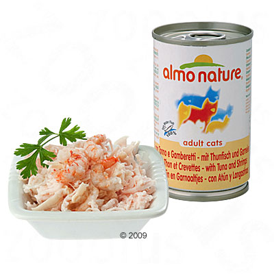 almo nature 6 x 140 g tonijn & kip