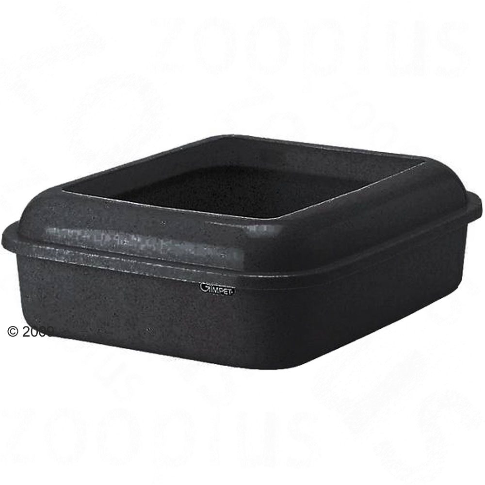 gimpet katsy kattenbak     blue star (met zilver glitter)