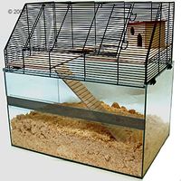 Lees meer... : Knaagdierkooi Falco - - Onderbak Glas