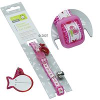  Hunter kattenhalsband Fruit-Garden - - roze 
