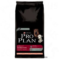 Lees meer... : Pro Plan Sensitive Met Zalm & Rijst - - Dubbelpak 2 X 14 Kg