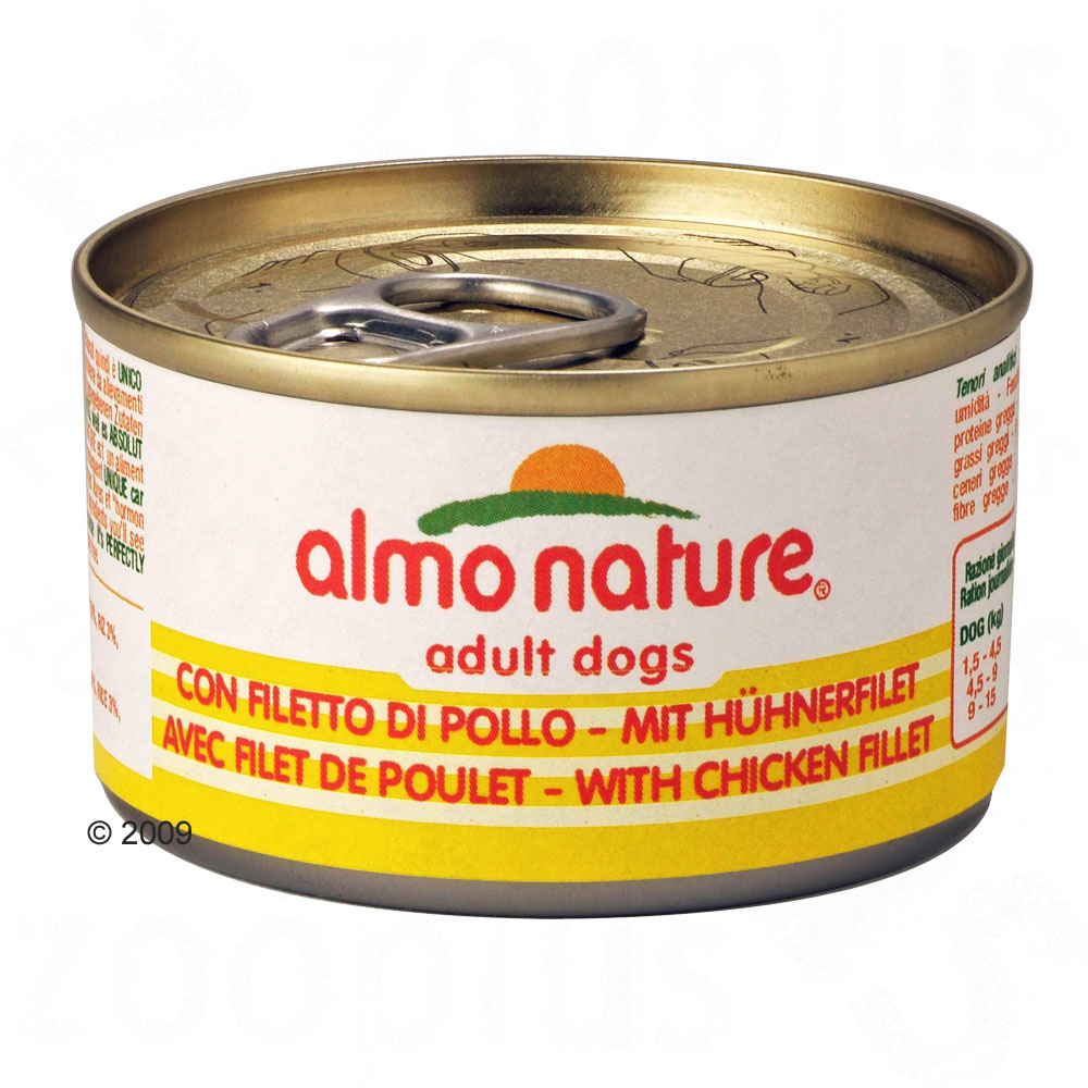 almo nature small 6 x 95 g     kippenfilet