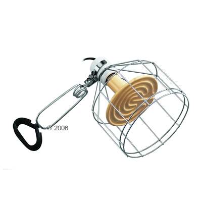 hagen exo terra porseleinen klemlamp wire light     doorsnede 14,5 cm, lengte: 22 cm