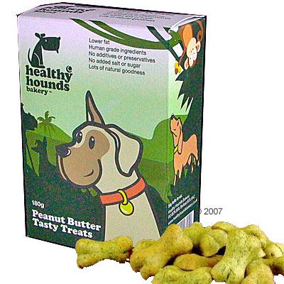 healthy hounds tasty treats pindakaas     180 g