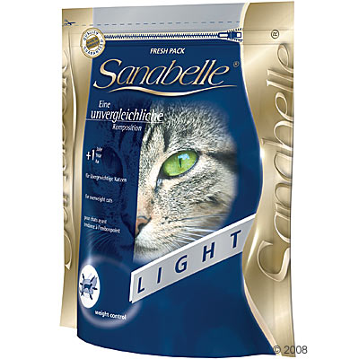 sanabelle light kattenvoer      10 kg