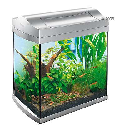 tetra aquaart aquarium 30 l     zilver