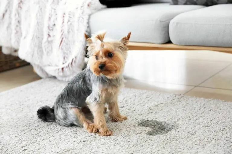 Hond urinevlek verwijderen tapijt